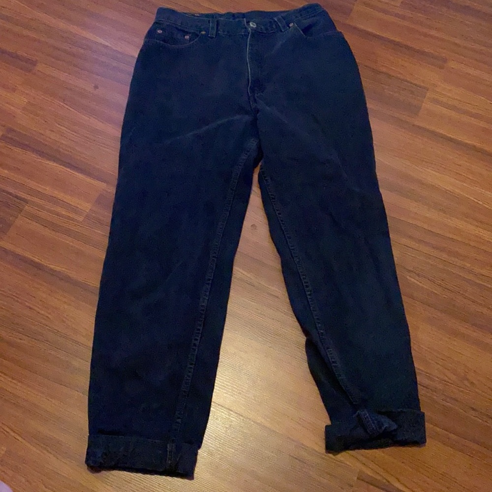 Levi Strauss 550 Jeans (black) Size 10